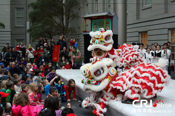 中国新年家庭日火热华盛顿 吸引众多美国家庭参与