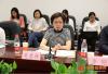中国人民大学信用管理中心教授吴晶妹介绍“国家品牌信誉标准评价指标体系”基本情况并致欢迎词。