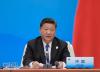 6月10日，上海合作组织成员国元首理事会第十八次会议在青岛国际会议中心举行。国家主席习近平主持会议并发表重要讲话。 新华社记者李学仁摄