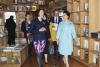 1月15日，国家主席习近平夫人彭丽媛同芬兰总统夫人豪吉欧在北京欣赏音乐诗会。新华社记者丁林 摄