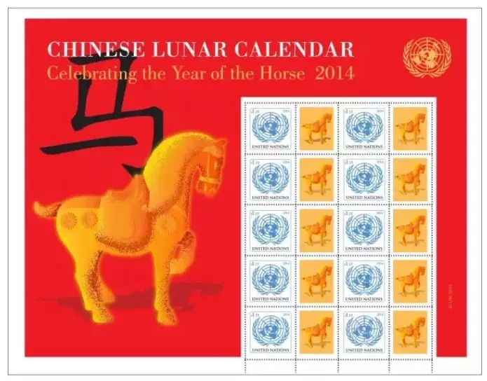 联合国版猪年邮票来了!已是第十年