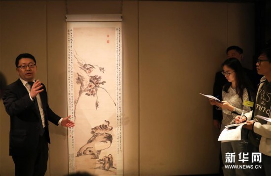 香港苏富比春拍举槌在即 将呈献百余幅明清书画