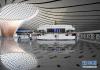 9月4日拍摄的北京大兴国际机场内部。