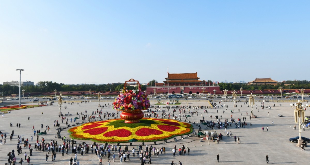 天安门花坛总设计师:每年国庆就是我的“高考” 国家品牌网