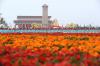 7月1日上午，庆祝中国共产党成立100周年大会在北京天安门广场隆重举行。新华社记者 殷刚 摄 