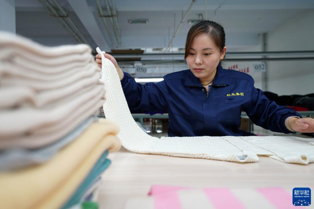 河北清河：羊绒制品进入产销旺季  国家品牌网