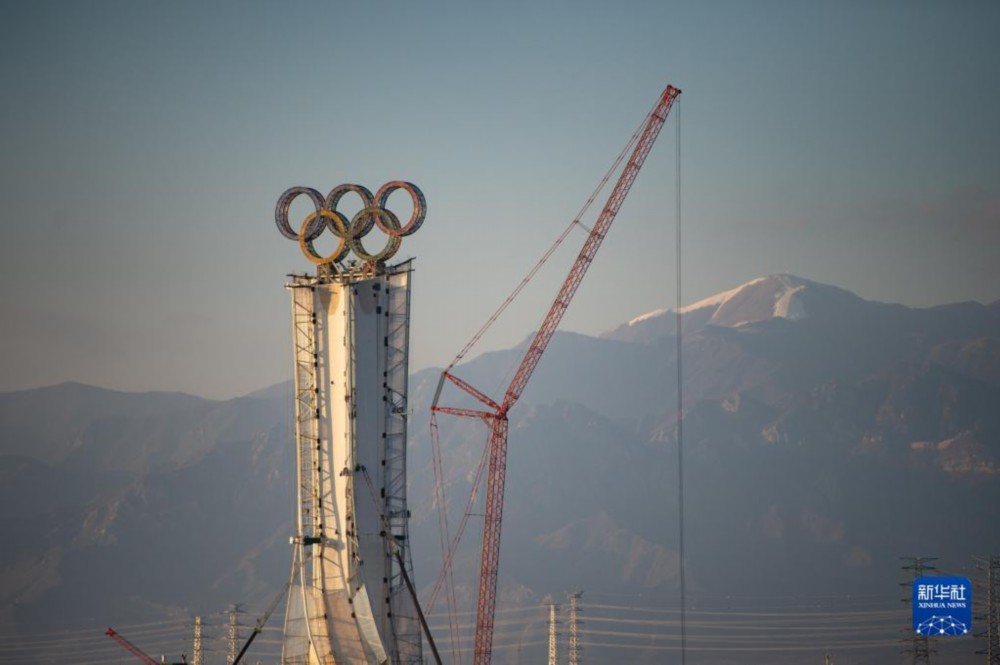 北京：奥运五环景观塔献礼冬奥  国家品牌网