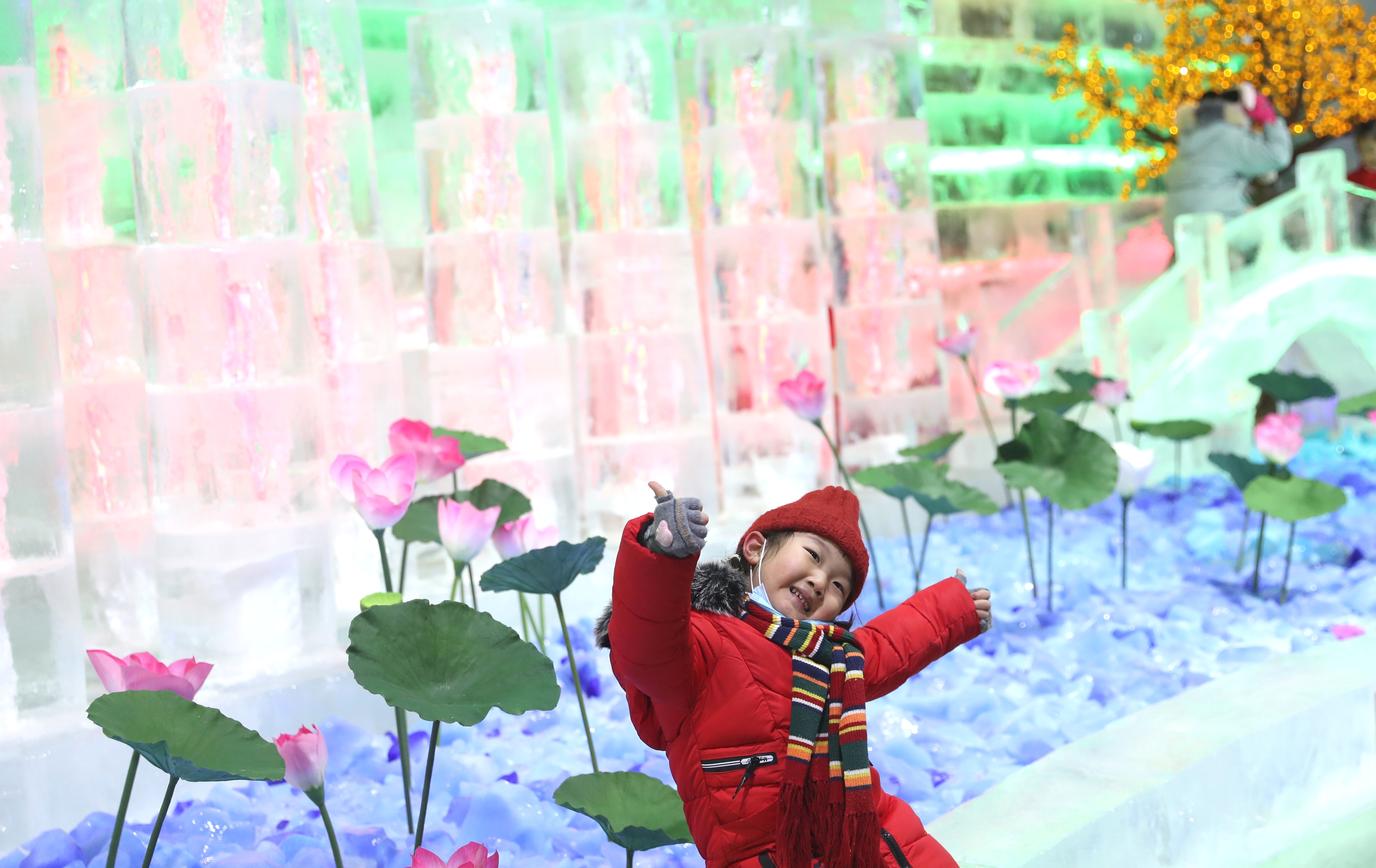 2022年北京龙庆峡冰灯冰雪季开幕 国家品牌网