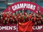 女足亚洲杯：中国队夺冠