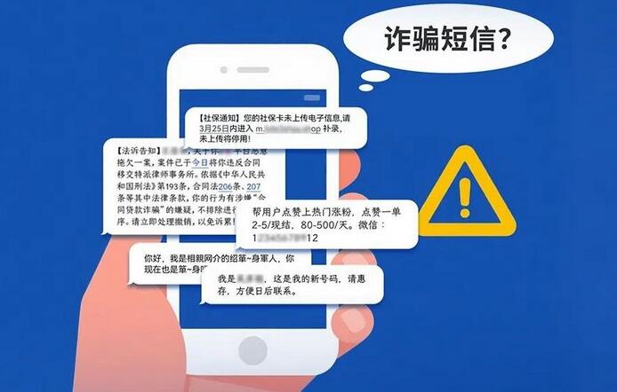 这些诈骗短信，你能识破几个？